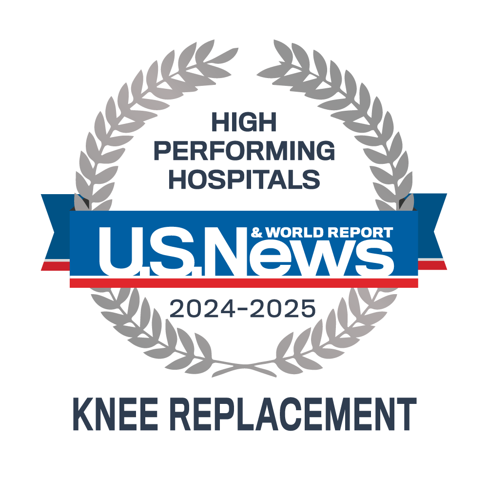 US News High Performing Hospitals 24-25 Knee replacement
