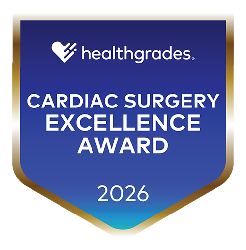 Healthgrades Cardiac Surgery Excellence Award 2026