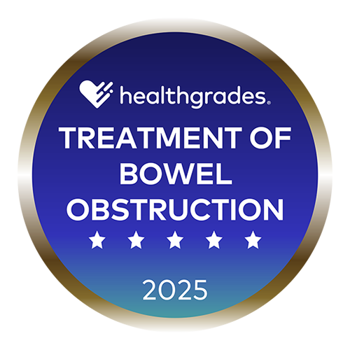 Healthgrades 5 Star Treatment of Bowel Obstruction 2025