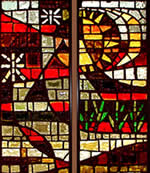 St. Luke's Chapel Stained Glass Left