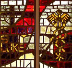 St. Luke's Chapel Stained Glass Middle