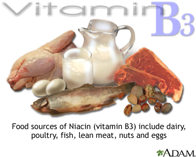 Vitamin B3 source