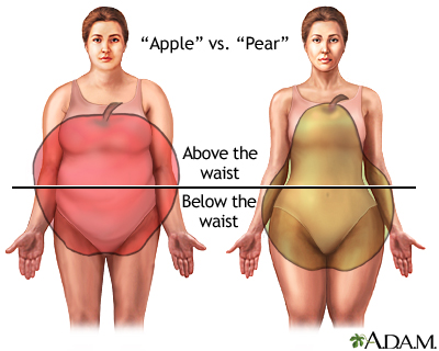 Different types of weight gain