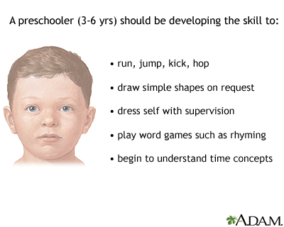 Preschooler development